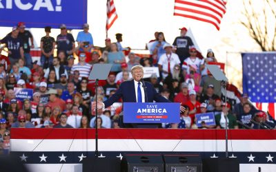 Trump rallies the base in Delaware, Ohio