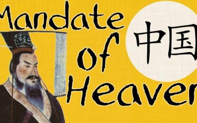 The Coming Removal Of The Mandate Of Heaven, Part 0: China’s Founding Myths