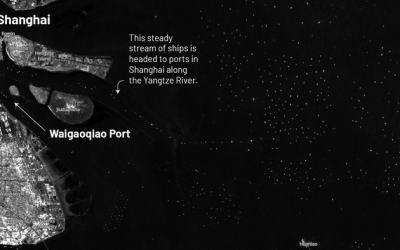 Satellite Maps Expose Shanghai’s Supply Chain Standstill