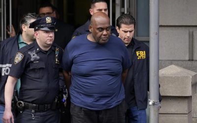 Accused Brooklyn subway shooter Frank James pleads not guilty to terrorism charges