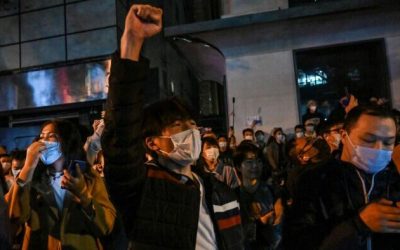 “I’m Witnessing History In The Making”, Says Protester In Shanghai