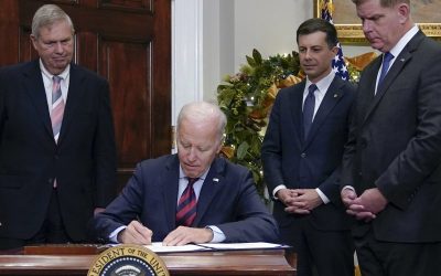 Biden signs bill averting rail worker strike oan