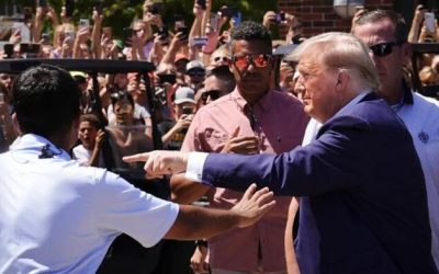 Trump Flies Into Iowa Fair To Scramble DeSantis 2024 Campaign