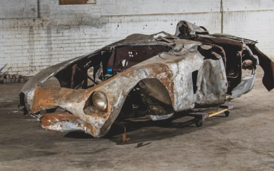 A Crashed 1954 Ferrari Fetches $1.9 Million At Monterey Auction