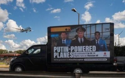 UK Planes Are Still Running On Russian Jet Fuel, According To New British Ad Campaign