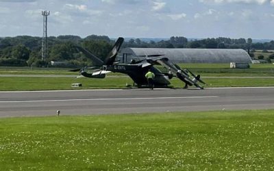 Flying Taxi Suffers “Significant Structural Damage” In Crash