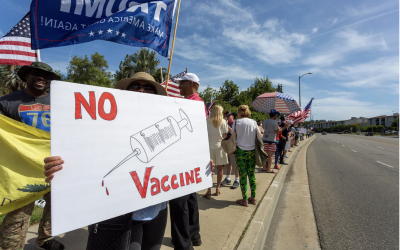 Vaccinated people are over 2X more likely to get COVID than the unvaccinated. Whoops!