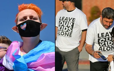 2 Detained In CA During Dual Rallies With Pro-LGBTQ Activists Vs. Parental Rights Activists oan