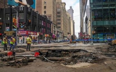NYC’s Crumbling Infrastructure On Full Display As Century-Old Water Line Floods Times Square