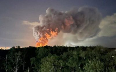 Another Massive Mystery Fire Strikes Moscow, This Time Just Miles From Putin’s Residence