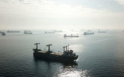 Russian Warship Fires Warning Shots At Cargo Vessel Seeking Ukraine Port Entry