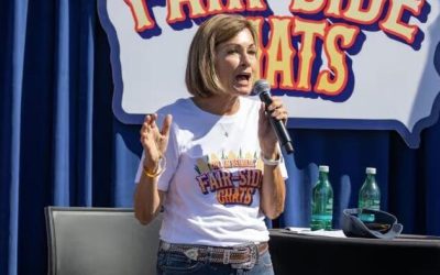 Iowa Governor Kim Reynolds Tries To Scrub Her Lockdown Record