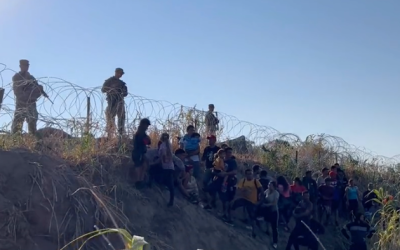 Watch: National Guard Rolls Into Eagle Pass, Texas As Biden’s Border Crisis Spirals Out-Of-Control