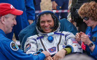 3 Astronauts Land Back On Earth After Spending A Year In Space oan