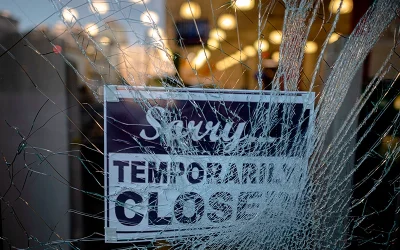 Oakland Business Close Down For Crime Strike oan