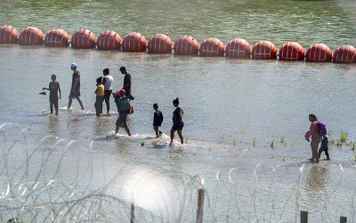 Federal Judge Orders Texas To Remove Border Buoys oan