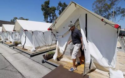 Los Angeles Spends $44,000 Per ‘Temporary’ Tent For Homeless Village
