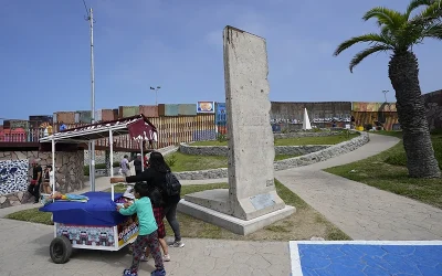 Mexico Installs Piece Of Berlin Wall Near Border As ‘Lesson’ While Biden Adds To Barriers oan