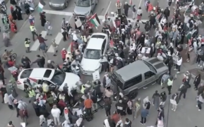 What Can You Do If A Mob Of Far-Left Antifa-Style Rioters Surround Your Car?