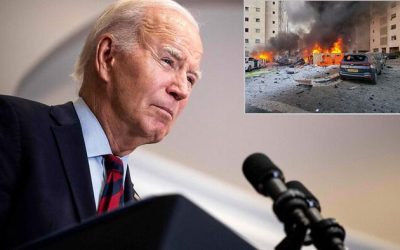 Biden Delivers Remarks On Israel After Attack