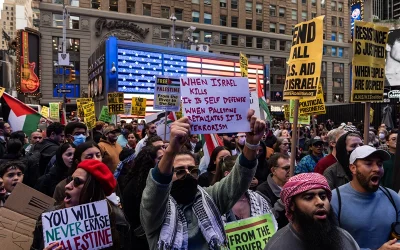 NYC Democrat Socialists Of America Rally In Support Of Palestine And Hamas oan
