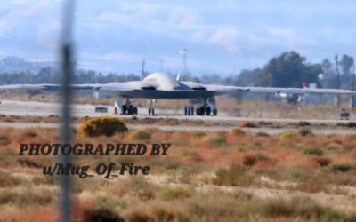 New Image Reveals B-21 Raider Taxiing Ahead Of Maiden Flight