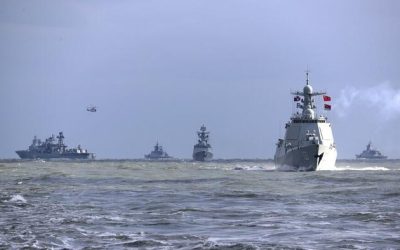 China Has Up To 6 Warships In Mideast Waters As US Carrier Group Moves Closer To Israel