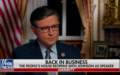 House Speaker Johnson: Russia, China, & Iran Are The New Axis Of Evil