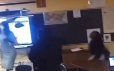 Michigan Teen Who Clocked Teacher In Head With Metal Chair Arrested On Felony Assault Charges