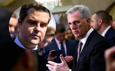 Gaetz Officially Files Motion To Remove McCarthy As Speaker oan
