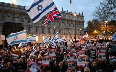 Boris Johnson Among Thousands Marching Against Anti-Semitism In London oan