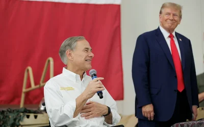 Texas Gov. Greg Abbott Endorses Trump oan