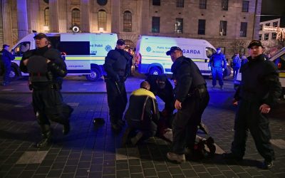 Irish Police Arrest 34 People In Dublin Rioting Following Stabbings Outside A School oan
