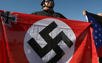 20 Neo-Nazis March In Madison, Holding Swastika Flags And Yelling Obscenities oan