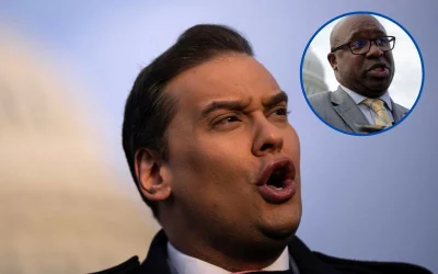 Santos Refuses To Resign Ahead Of Expulsion Vote, Teases Motion To Expel Jamaal Bowman oan