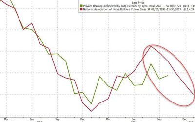 Housing Starts & Permits Unexpectedly Jump In October Despite Homebuilder Sentiment Slump