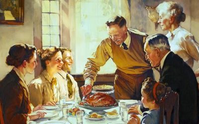 Celebrating Thanksgiving Then And Now