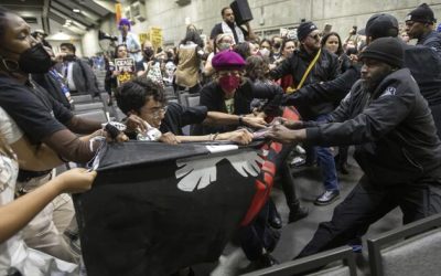 California Democrat Convention Shut Down By Pro-Palestine Protesters