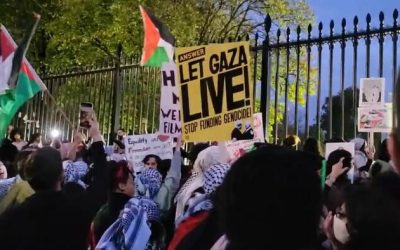 “Allahu Akbar, Fu*k Joe Biden!”: Enraged Pro-Palestinian Protesters Gather Outside White House