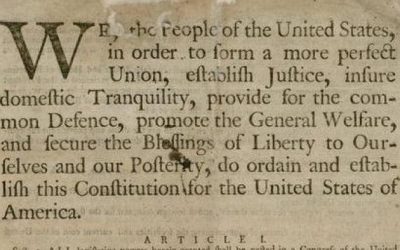 This Bill Of Rights Day Has Come And Gone, Let’s Celebrate The Preamble