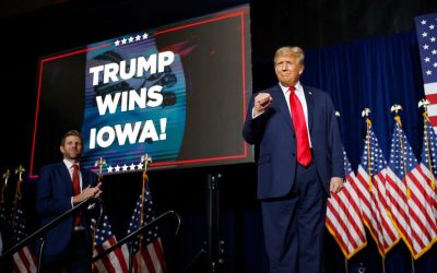 Pres. Trump Dominates In Iowa Caucuses oan