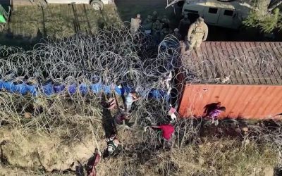 Border Patrol Says Agents Will Not Remove Texas Razor Wire Barriers