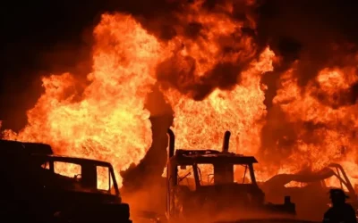 New Hampshire Firefighters Battle Massive Fire After Several Oil Tankers Catch Fire oan