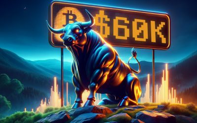 Bitcoin Breaks $60K Barrier — On the Verge of Outranking Meta by Market Value