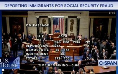 75% Of House Democrats Voted Against Deporting Criminal Migrants Who Commit Social Security Fraud