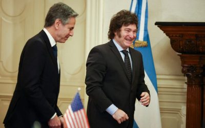 Secy Blinken Meets With Argentine Pres. Milei oan