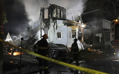 2 Officers Shot, House Catches Fire In East Lansdowne oan