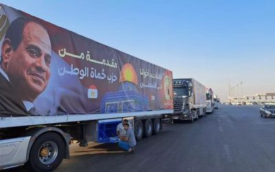 Charity Says Egypt Intelligence-Linked Firm Charging $5,000 Per Truck To Get Aid Into Gaza