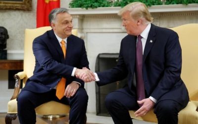 Trump Meets With Hungarian Leader Viktor Orban, Discussions Focus On Border Security
