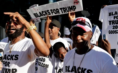 Black Men’s Support For Trump Doubles In Swing States oan